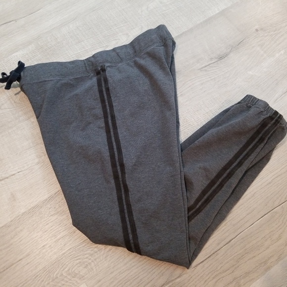 J.Crew joggers gray with black stripes Small - Picture 10 of 10
